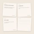 fifty printable prompt cards